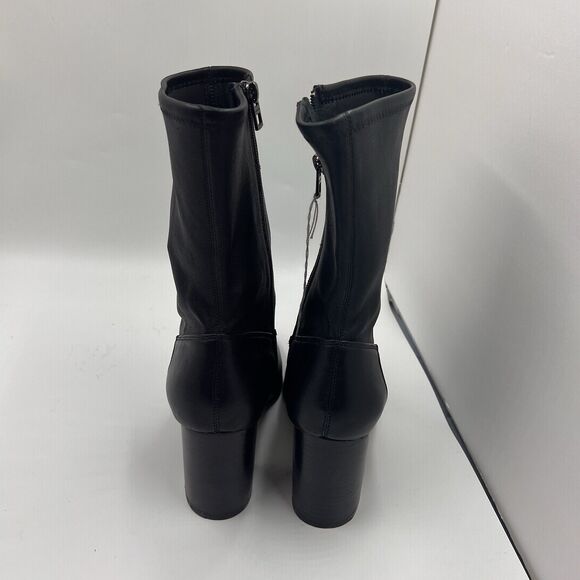 Coach Black Bond Bootie Heeled Size 10 - Picture 3 of 10